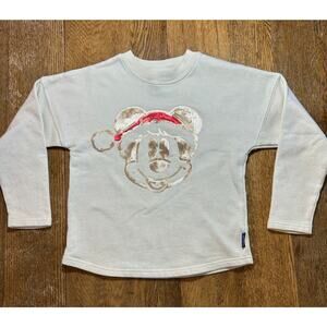 Disney Kids White Mickey Mouse Sweatshirt